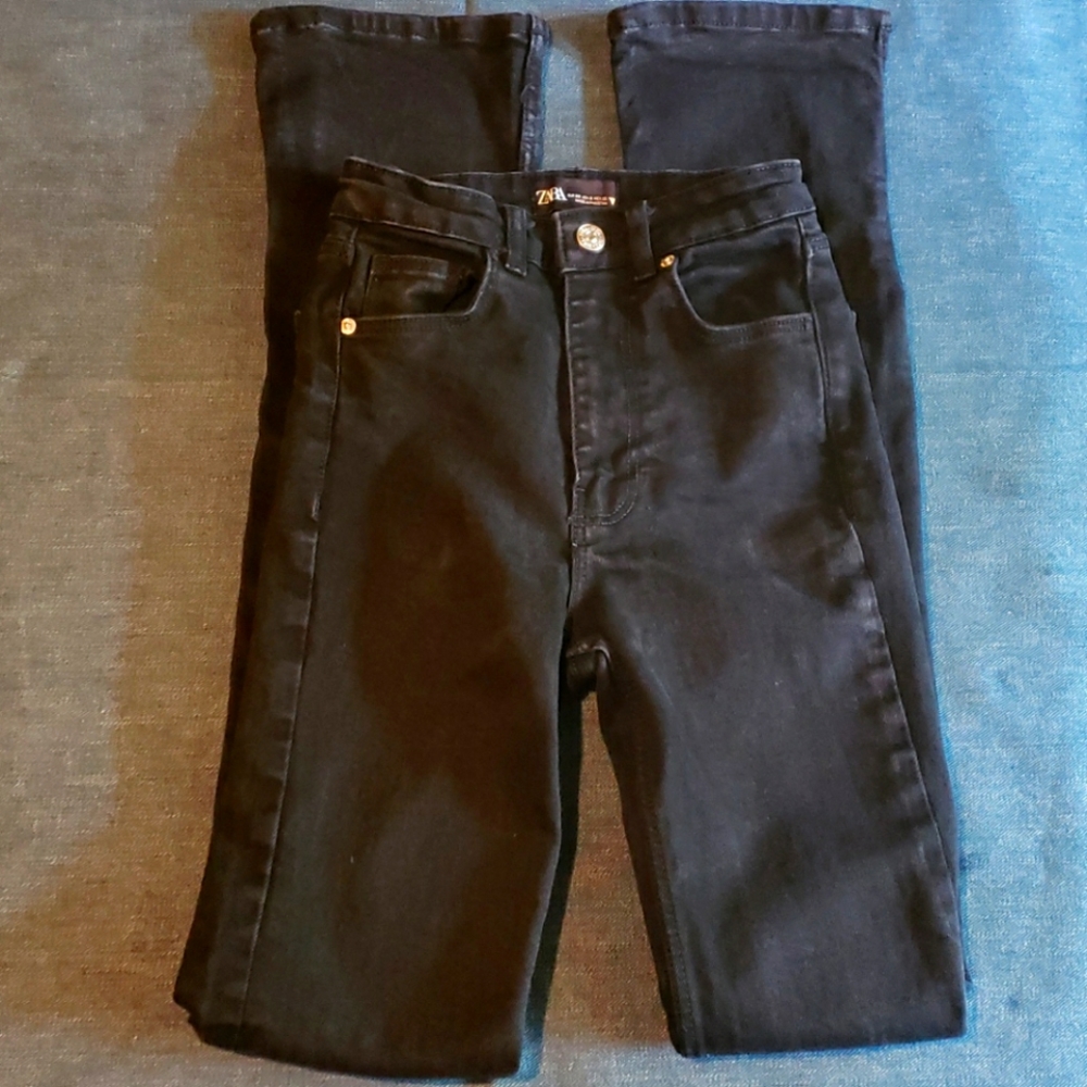 Zara black jeans size 0 zero